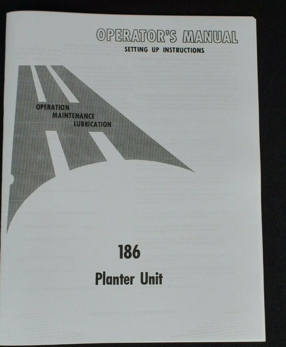 MCCORMICK DEERING IH 2-Row Tractor Trailing Corn Planters Owner & Parts Manual £48.14 - UK