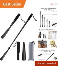 Durable Telescoping Shoe Horn 15-37  - Effortless Shoe Wearing for Everyone