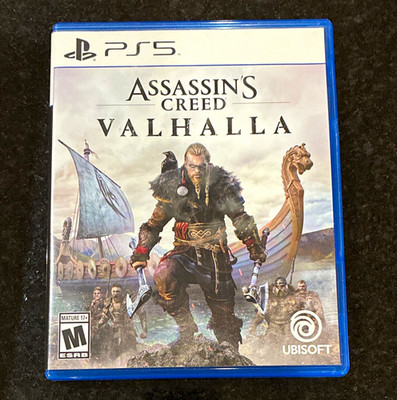 Ubisoft Assassin's Creed Valhalla PS5 Manual Included M Region Free 2020