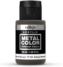 Vallejo Exhaust Manifold Metal Color 32ml Bottle - Hobby And Model Acrylic Vallejo Exhaust Manifold Metal Color 32ml Bottle - Hobby And Model Acrylic