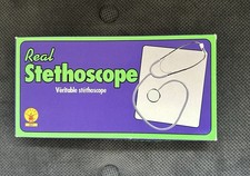 Real Stethoscope by Rubie  s   Costume / Toy Accessory  New in Box