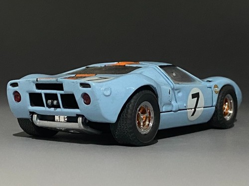 Jouef 1/43 Ford GT40 JW Automotive Engineering Gulf Racing #7 24h Le Mans 1969 - Picture 5 of 10