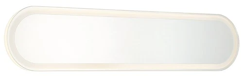 Minka Lavery 6119-2 30" W x 6-3/4" H Contemporary Oval Metal - White - Picture 1 of 8