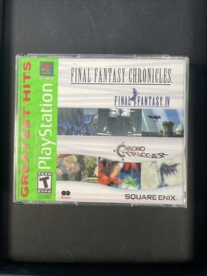 Final Fantasy Chronicles: FF IV & Chrono Trigger PS1 PlayStation 1 CIB w Manual