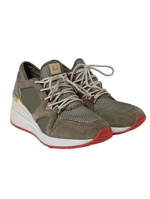 MICHAEL KORS Absatz Sneaker Damen Sneaker Gr. DE 37 braun-khaki Casual-Look