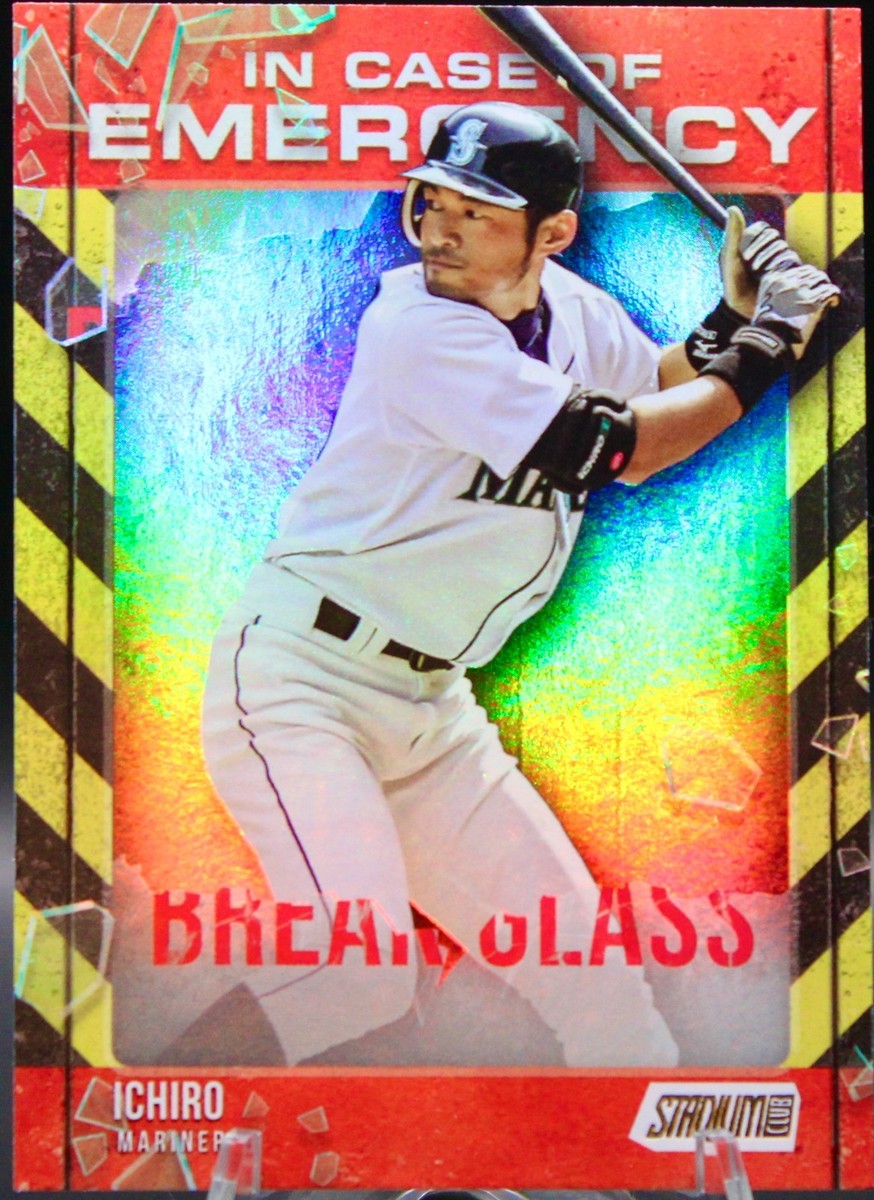 2025 Topps Stadium Club - In Case Of Emergency - Ichiro - #ICE-8
