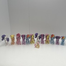 My Little Pony Meet The Mane 6 Figures G4 Friendship Is Magic Hasbro Lot of 13