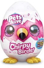 NEW Zuru Pets Alive Chirpy Birds Interactive Speaking Pet Plush Toy Collectibles