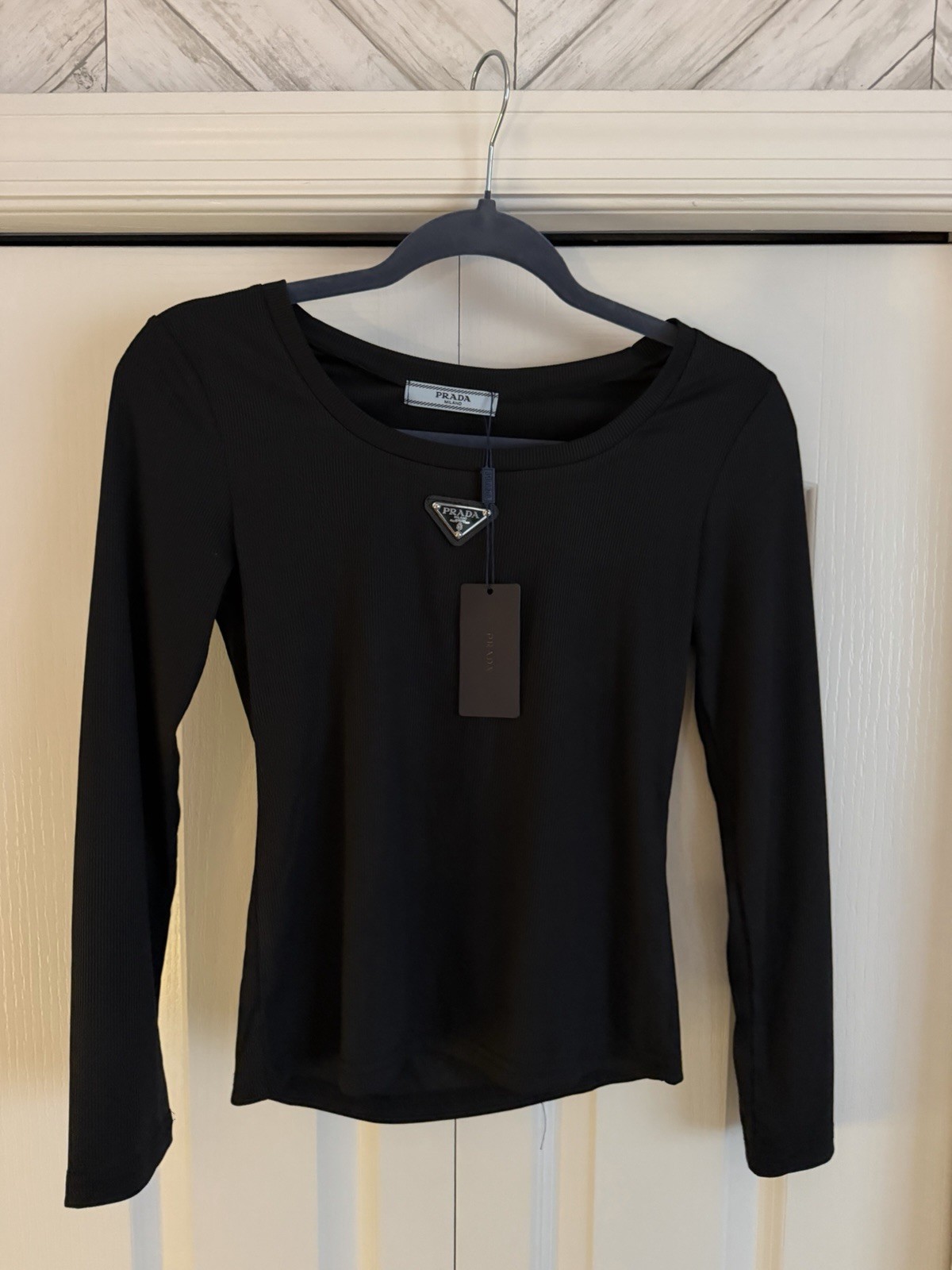 Prada long Sleeve Shirt Black
