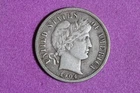 ESTATE FIND 1904 BARBER DIME #K59811