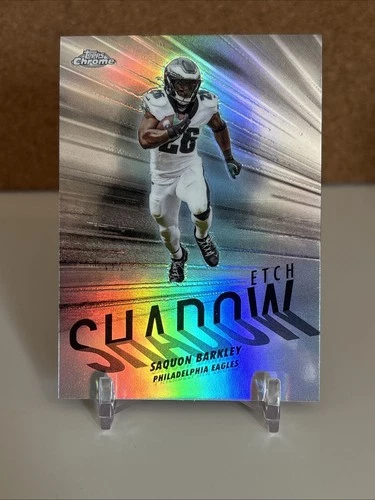 2025 Topps Chrome Saquon Barkley Base (RAW)