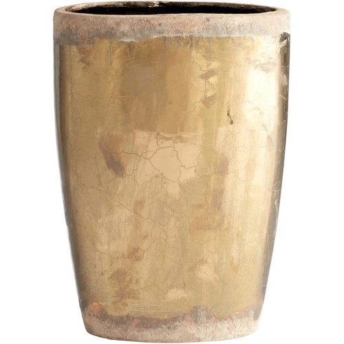 Cyan Design 05419 Rosen Bronze Planter, Large - Picture 1 of 3