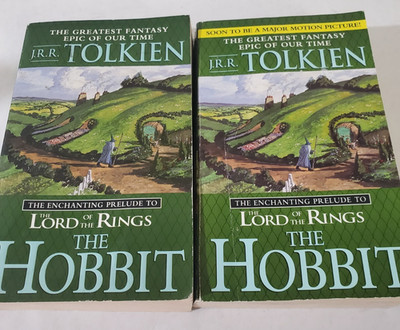 2 THE HOBBIT by J.R.R. Tolkien (1982) Del Rey Revised Edition 1st Printing PB