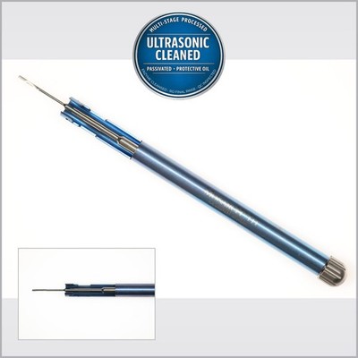Alcon Monarch III IOL Delivery System, Angled, Adjustable, Titanium, 6-1/4in