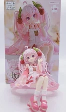 Hatsune Miku Sakura Pink Miku 2025 Pink Noodle Stopper Figure FuRyu US Seller