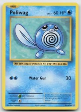 Poliwag 23/108 Evolutions Pokemon Lightly Played