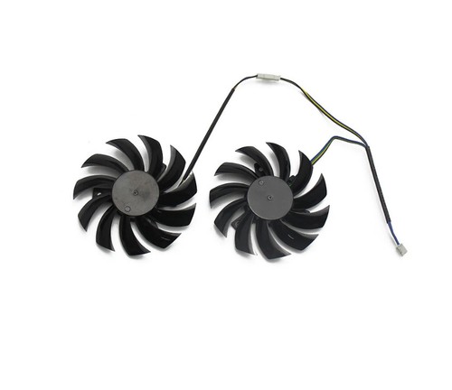 Pairs Fan Cooler Fan For MSI GeForce GTX 580 570 560 560Ti PLD08010S12HH 75MM - Afbeelding 7 van 12