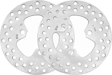 M MATI 2PCS Front Brake Disc Rotor for Honda ATV TRX250EX TRX250X TRX300EX TRX40