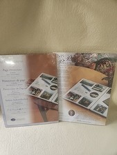 Creative Memories 12x12 Page Protectors 16 Sheets 2 PK 2001 Old Style NEW In PKG