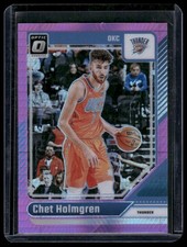 2024-25 Donruss Optic #23 Chet Holmgren Hyper Pink