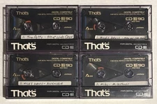 That’s Thats CD MH 90 Metal Particle Japan Used Cassette Tape (4)