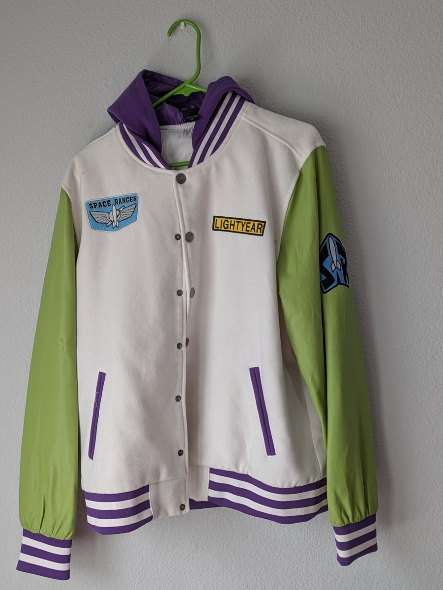 Space Ranger Buzz Lightyear Varsity Jacket Toy Story Varsity