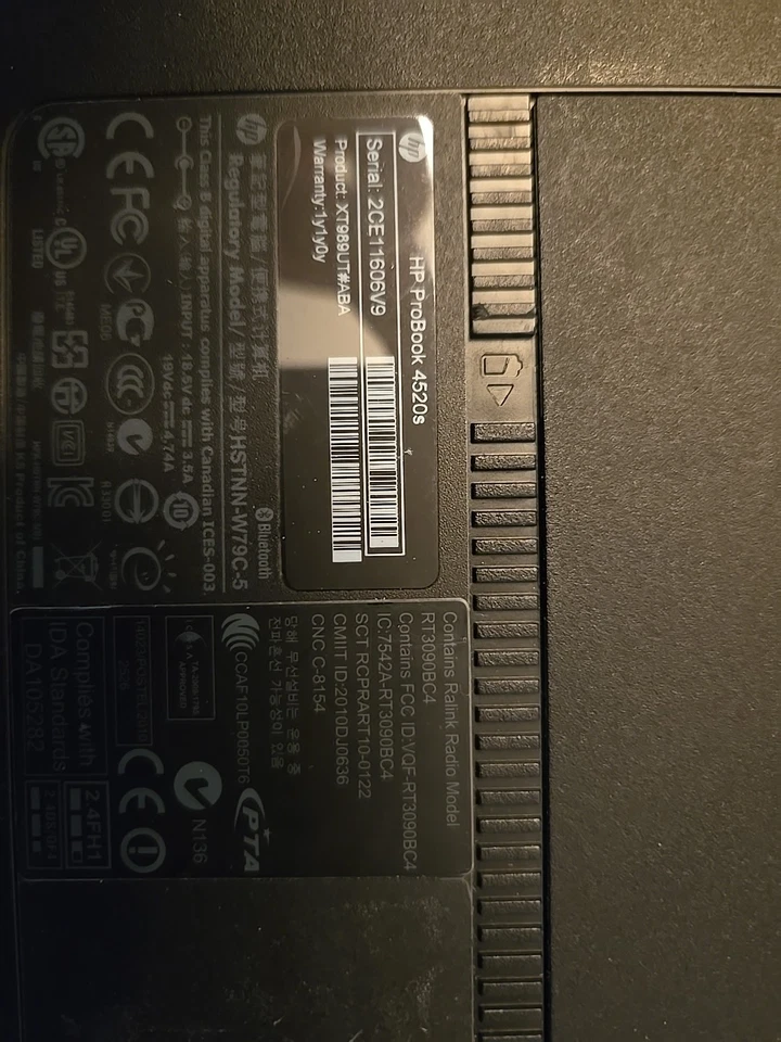 Ноутбуки Hp Probook 4520s и 4540s на запчасти не работают - Изображение 3 из 4