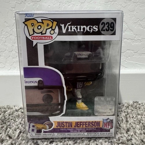 Funko Pop! NFL: Vikings Justin Jefferson Vinyl Figure