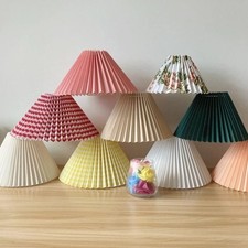 Minimalist Pleated Lampshade Modern Chandelier Cover  Floor Lamp UK