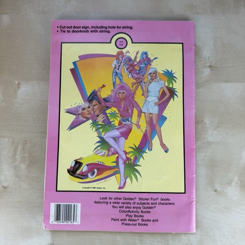 JEM Vintage Sticker Fun Hasbro Golden 1986 Jem and the Holograms Gebraucht RAR! - Bild 18 von 18