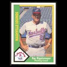 Ray Rippelmeyer #150 1990 CMC Minor League Nashville Sounds Baseball Card MLB NM