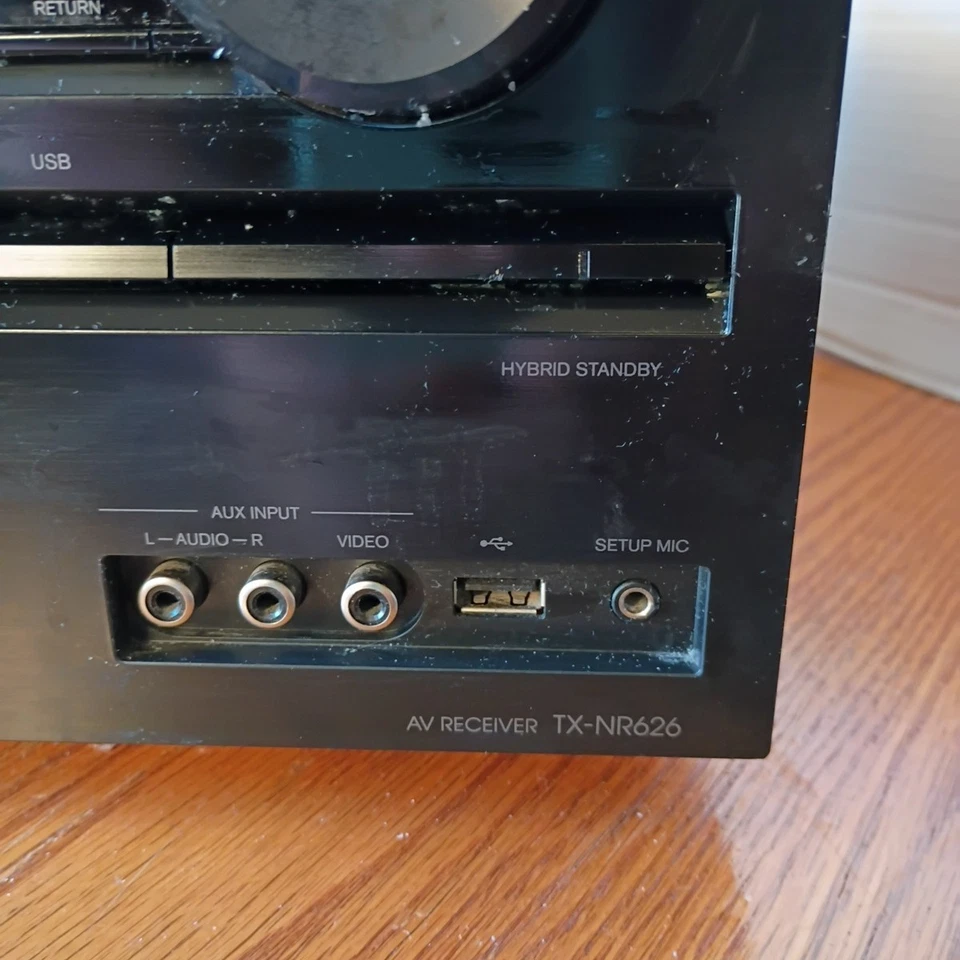 Onkyo TX-NR626 7.2 Ch HDMI 4K WiFi Bluetooth Home Theater Receiver No Remote - Image 2 of 4