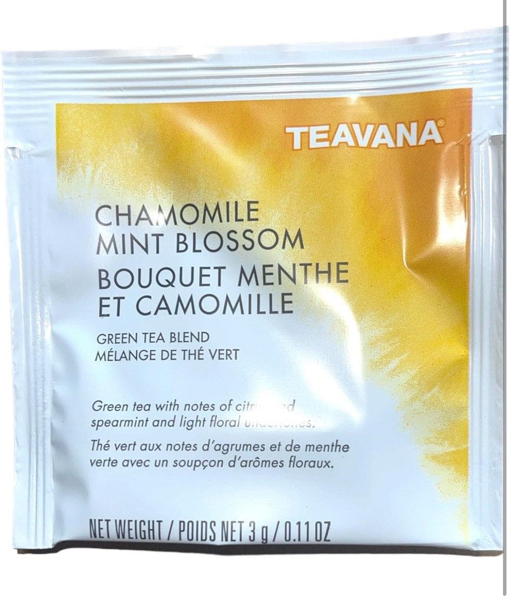 Starbucks Teavana Tea Sachets Chamomile Mint Blossom Herbal 118
