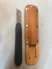 Western Electric Telephone Lineman R-2761 Chipping Knife Leather Sheath #GF