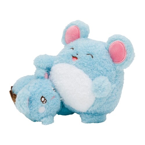 バンプレスト　ビッグサイズぬいぐるみ ピカチュウ　マリル　ブルー Pokemon Center Original Azurill Marill Plush Buruburu Mugyu Crying