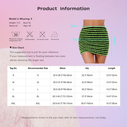 Damen Röcke Dessous Clubwear kurzer Minirock strukturiert figurbetont Stretch Bühne - Bild 5 von 62