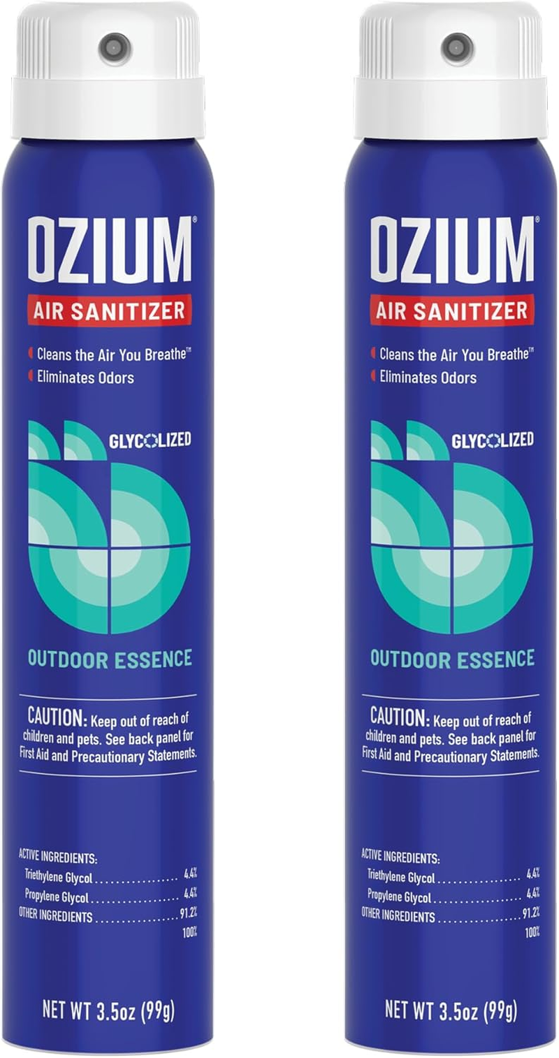 3.5 Oz. Air Sanitizer & Odor Eliminator for Homes, Cars, Offices and More, Outdo