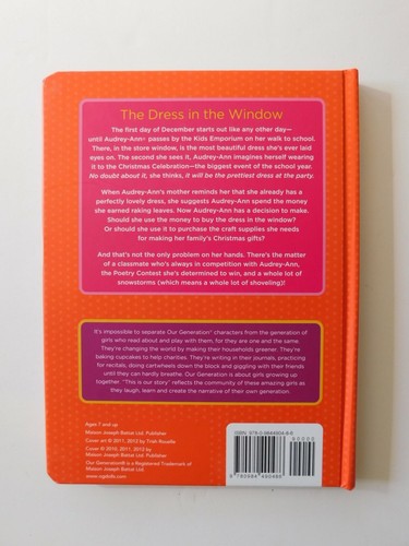 Our Generation: The Dress in the Window (Audrey-Ann) Hardcover Chapter Book - Imagen 2 de 3