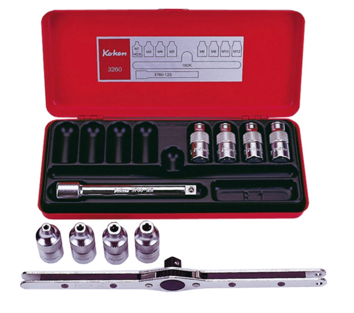 Koken 4131-A-3 Adjustable Tap Holder 5.5 - 12.0mm
