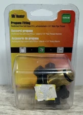 Mr. Heater F276139 Restricted Flow Soft Nose POL w/ Handwheel x 1/4" MPT Fitting