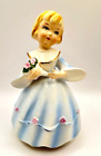 New ListingSchmid Brothers Music Box Lara’s Theme 1963 Girl with Bouquet Japan Works Vtg