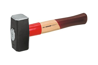 GEDORE 1000 g Fäustel ROTBAND-PLUS mit Eschenstiel + Schutzhülse (620 E-1000)