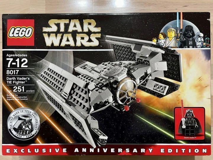 Lego darth hotsell vader tie fighter