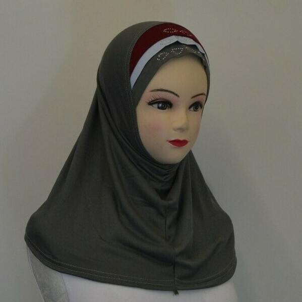 Hicab Islamic Hijab Women's 1 Piece Amira Instant Hijab Ready To Wear Soft ...