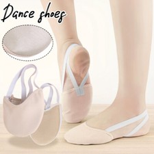 Rhythmic Gymnastics Toe Shoes Protect Elastic Sole Half Socks Dance Shoe
