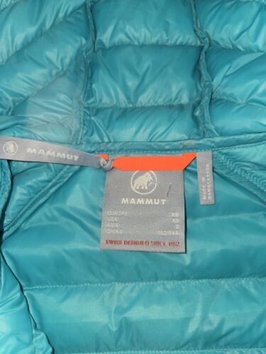 EUC-Mammut Albula Hooded Jacket - Women's - XS Tuquoise - Picture 10 of 15