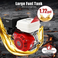 420CC 15 HP 4 Stroke Gasoline Motor Garden Engine Recoil Start For Go Kart