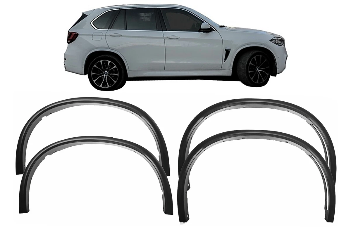 Wheel Arches Fender Flares for BMW X5 F15 2014 2018 M Look M Sport Black Unpaint