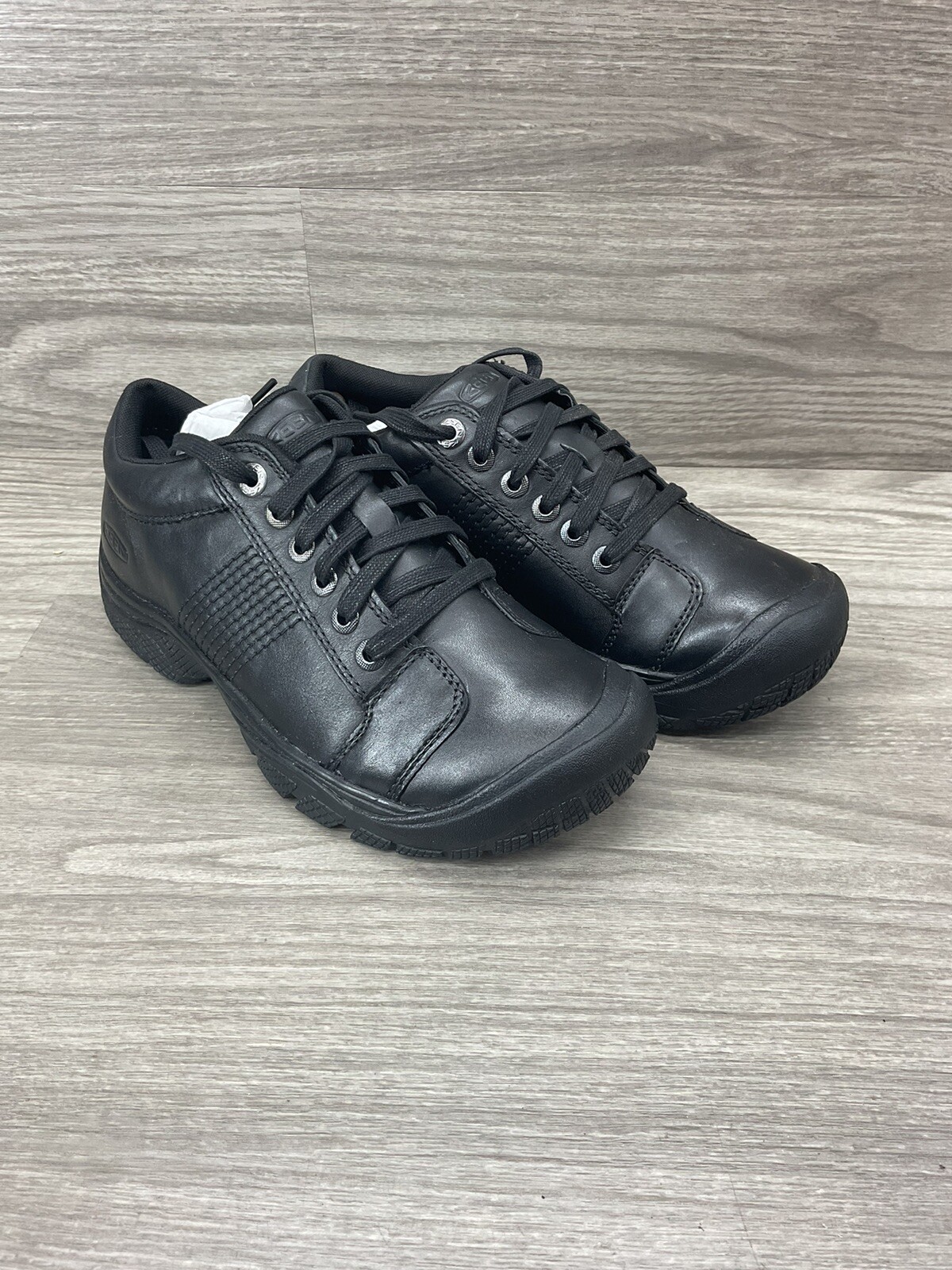 NUOVE SCARPE DA LAVORO KEEN Utility da uomo taglia 8 M PTC ristorazione 1006980 nere