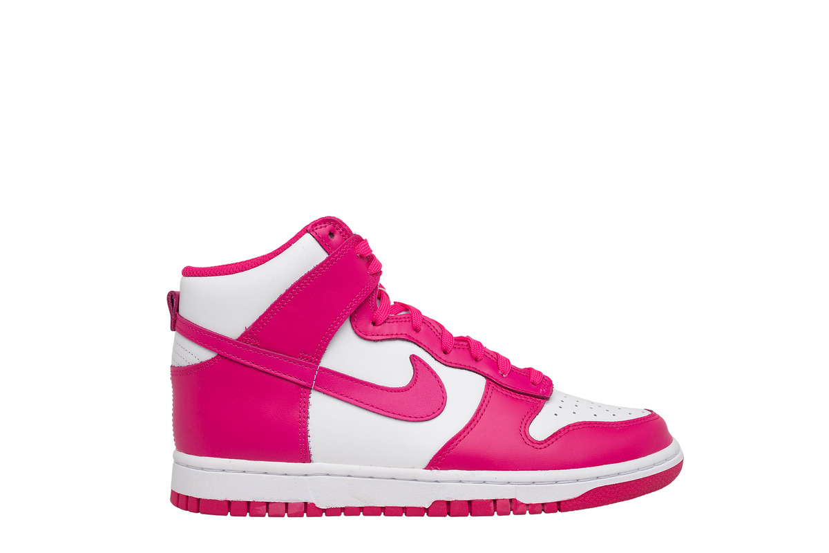 Nike dunk розовые. Женские кроссовки Wmns Dunk High 1985 Valentine's Day. Pink Prime.